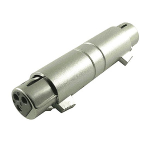 3 Pin Female - 3 Pin Female XLR Adapter