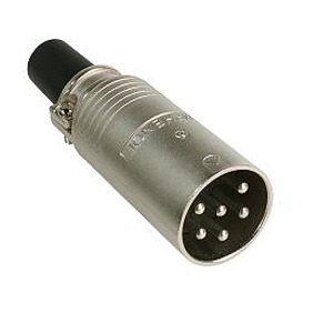 AMPHENOL 6 PIN MALE SPEAKER CABLE CONNECTOR