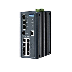 Ethernet Switch - 8 x PoE & 2 x SFP