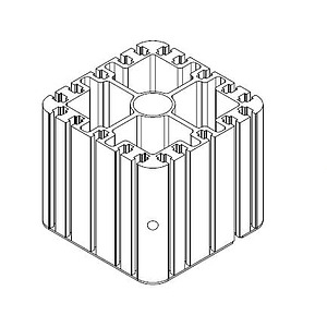 Array Bracket Assembly for ZX1i & Evid Speakers