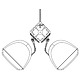 Array Bracket Assembly for ZX1i & Evid Speakers