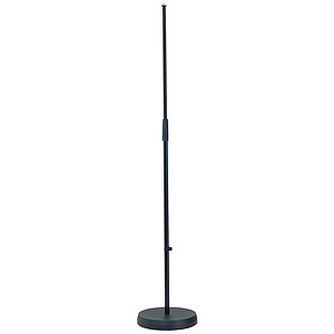 K&M MICROPHONE STAND - EXTRA HEAVY ROUND BASE