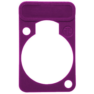 NEUTRIK VIOLET LETTERING PLATE FOR D-SHAPE-CONNECTORS