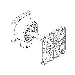 Wall Mount Bracket to suit HPI**/MX801/MX601