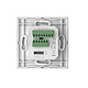 Universal Wall Panel with Mic & Line Inputs + Bluetooth Receiver - White