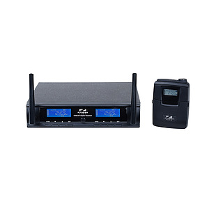 Dual Channel Digital Wireless Microphone System with Rack Mount Kit