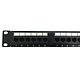 Cat6A UTP Patch Panel - 24 Port