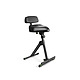 Height Adjustable Stool with Foot & Backrest