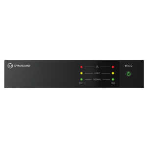 DYNACORD POWER AMPLIFIER 2CH CLASS-D 600W HALF-RACK