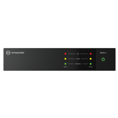 DYNACORD POWER AMPLIFIER 2CH CLASS-D 600W HALF-RACK