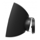 AUDAC 6" INDOOR / OUTDOOR WALL-MOUNT SPEAKER 60W (8OHM) 50W (100V) IP66 CLEVERMOUNT+™ BRACKET, BLACK