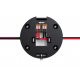 AUDAC 6" INDOOR / OUTDOOR WALL-MOUNT SPEAKER 60W (8OHM) 50W (100V) IP66 CLEVERMOUNT+™ BRACKET, BLACK