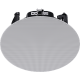 LOUDSPEAKER LOW PROFILE CEILING MOUNT W/ SWIFTLOCK  2-WAY 4" LF 130 DEG 70/100V  WHITE (1X PAIR)