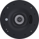 LOUDSPEAKER LOW PROFILE CEILING MOUNT W/ SWIFTLOCK  2-WAY 4" LF 130 DEG 70/100V  WHITE (1X PAIR)