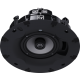 LOUDSPEAKER LOW PROFILE CEILING MOUNT W/ SWIFTLOCK  2-WAY 6.5" LF 130 DEG 70/100V  WHITE (1X PAIR)
