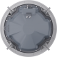 LOUDSPEAKER CEILING MOUNT EVAC  2-WAY 6.5" LF 70/100V  WHITE (1X PAIR)