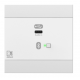AUDAC NETWORKED AUDIO INPUT PANEL USB TYPE-C INPUT + BLUETOOTH RECEIVER 4-CHANNEL DANTE / AES67 (INCLUDES WB