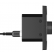 AUDAC UNIVERSAL NETWORK / POE WALL PANEL CONTROLLER (INCLUDES WB45S/FG FLUSH-MOUNT WALLBOX) BLACK