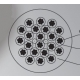 LINK LKP 12SGC 03AT FEMALE CRIMP PINS FOR LKA 32/25 MULTIPIN CONNECTOR SILVER