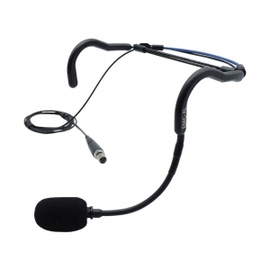 FITNESS AUDIO EMXLBL-T4 EMIC HEADSET MICROPHONE BLUE CONNECTOR