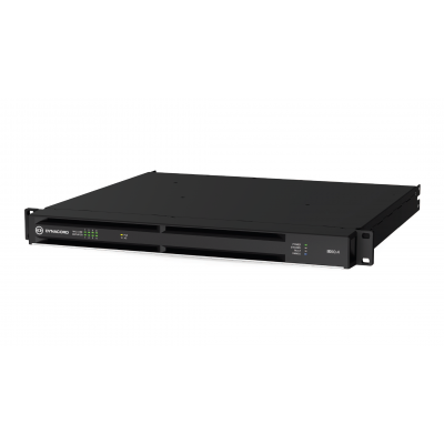 DYNACORD DANTE DSP NETWORKED POWER AMPLIFIER 6000W 4 CH 70V 100V 4 OHM POWERTANK 1U