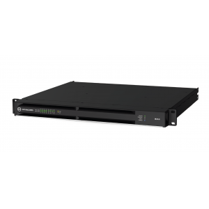 DYNACORD DANTE DSP NETWORKED POWER AMPLIFIER 3000W 8 CH 70V 100V 4 OHM POWERTANK 1U