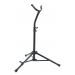 K&M 144/1 BARITONE SAXOPHONE STAND 790-915MM HEIGHT STEEL TRIPOD NON-MARRING SUPPORT BLACK