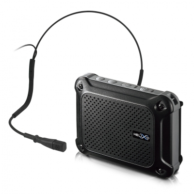 PARALLEL HX-GO AUDIO HELIX GO IPX4 PERSONAL PA SPEAKER BLUETOOTH HEADWORN MIC CHARGER
