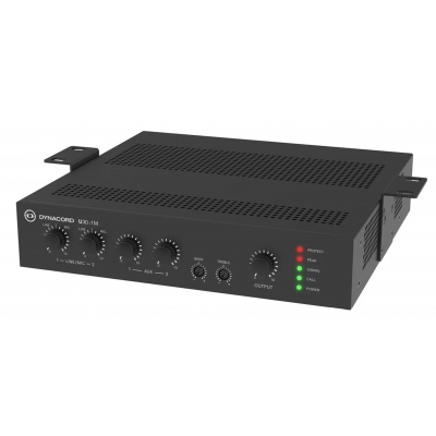 DYNACORD U30:1M MIXER AMPLIFIER 1X30W 70V 100V 4 OHM 8 OHM 1U BLACK