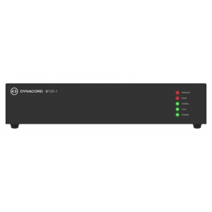 DYNACORD U120:1 POWER AMPLIFIER 1X120W 70V 100V 4 OHM 8 OHM CLASS D 1U BLACK