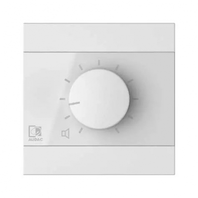 AUDAC AUD-WP200+/W REMOTE VOLUME CONTROLLER FOR AMP22 SCP AMPLIFIERS WHITE