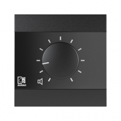 AUDAC AUD-WP200+/B REMOTE VOLUME CONTROLLER FOR AMP22 SCP AMPLIFIERS BLACK