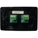 INSTALLFLEX INSWP2XM/B AUDIO WALLPLATE 2X XLR MALE NEUTRIK 3 PIN SOLDERLESS ON CLIPSAL WALLPLATE BLACK