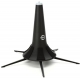 K&M 15240 FLUGELHORN STAND 5-LEG DETACHABLE BASE BLACK