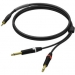 PROCAB PRA713 1.5M 3.5MM STEREO JACK MALE TO 2X 1/4 INCH JACK MALE SIGNAL CABLE