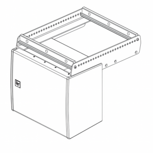 ELECTRO-VOICE EVA-EG2-WHT EXTENDED GRID FOR EVA ARRAYS 26 RIGGING POINTS SPREADER BAR INCLUDED WHITE