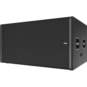 HH PRINCE SERIES S28 2X18 INCH PASSIVE SUBWOOFER BLACK