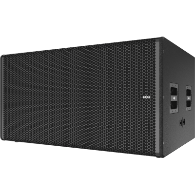 HH PRINCE SERIES S28 2X18 INCH PASSIVE SUBWOOFER BLACK