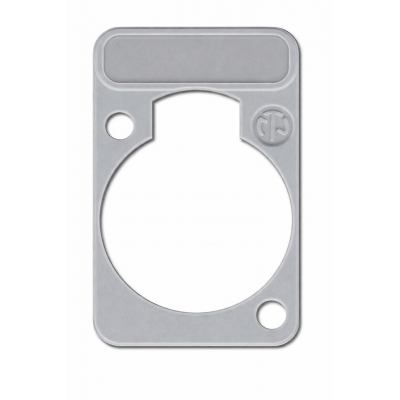NEUTRIK NEUDSS-8 GREY LETTERING PLATE FOR D-SHAPE-CONNECTORS 100PCS