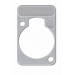 NEUTRIK NEUDSS-8 GREY LETTERING PLATE FOR D-SHAPE-CONNECTORS 100PCS