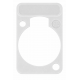 NEUTRIK NEUDSS-9 WHITE LETTERING PLATE FOR D-SHAPE-CONNECTORS 100PCS