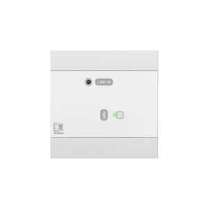 AUDAC NWP300PLUS-W NETWORKED AUDIO INPUT PANEL 3.5MM BLUETOOTH 4-CH DANTE/AES67 WHITE