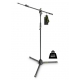 GRAVITY GMS4322HDB HEAVY DUTY MICROPHONE STAND W/ 2 POINT TELESCOPIC BOOM