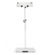 GRAVITY GLTST02W WHITE LAPTOP LECTURN STAND W/ STEEL BASE