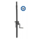 GRAVITY GSP2472B ADJUSTABLE SPEAKER POLE WITH CRANK 35MM TO M20 - BLACK