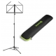 GRAVITY GNS441B FOLDING MUSIC STAND WITH CARRY BAG