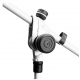 GRAVITY GMS4322W WHITE MICROPHONE STAND WITH FOLDING TRIPOD BASE