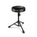 GRAVITY GFDSEAT1 ROUND MUSICIANS STOOL FOLDABLE ADJUSTABLE HEIGHT