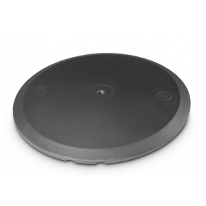 GRAVITY GWB123B ROUND CAST IRON BASE FOR M20 POLES