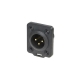NEUTRIK NC3MDX-TOP XLR TOP MALE 3 POLE CHASSIS CONNECTOR IP65 AND UV RESISTANT